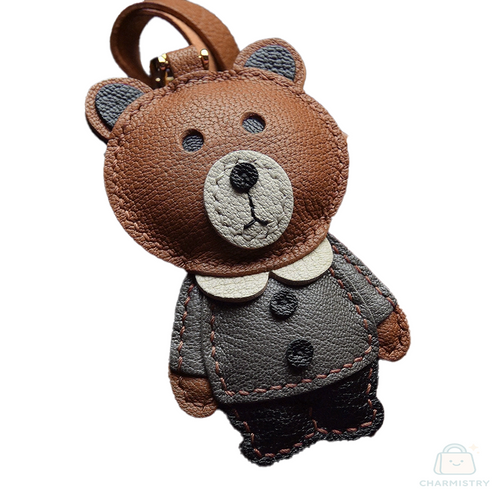 Brown Bear Charm