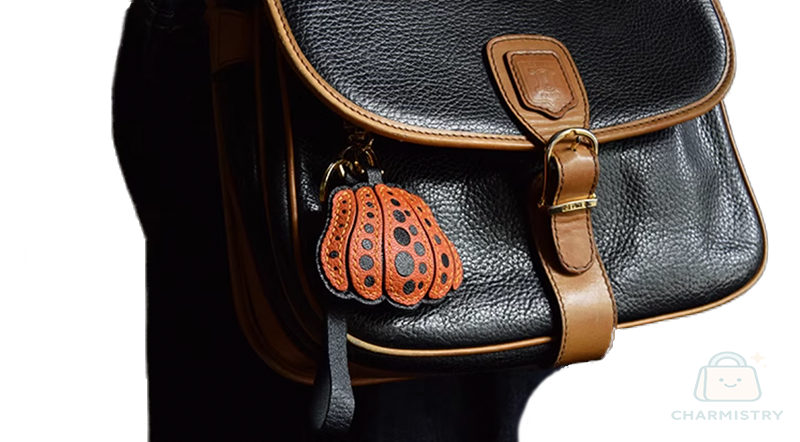 Dot Pumpkin Charm