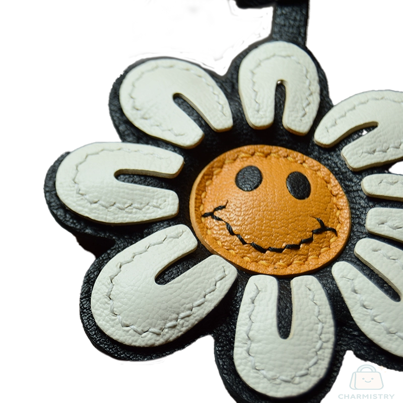 Smiling Sunflower Bag Charm