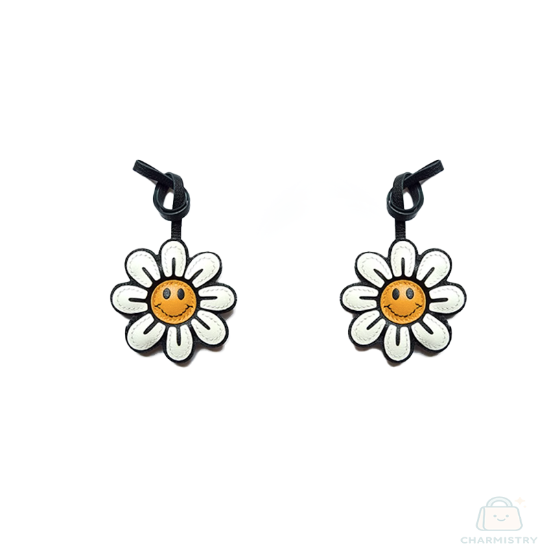 Smiling Sunflower Bag Charm
